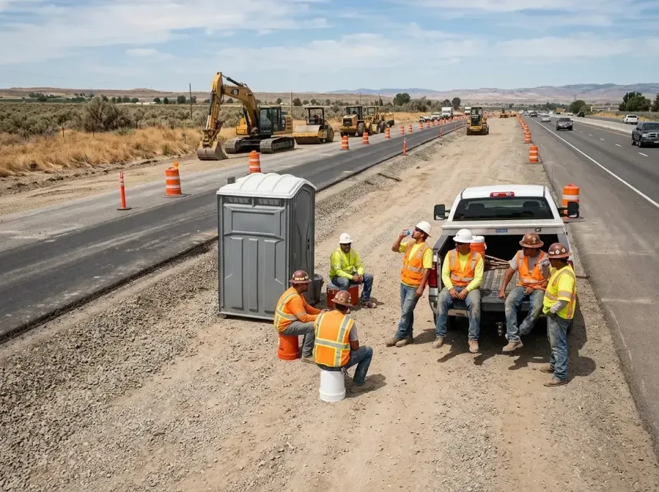 highway-road-construction-crew-007 — frequently asked questions, Porta Potty and Restroom Rentals in Caribou, ME